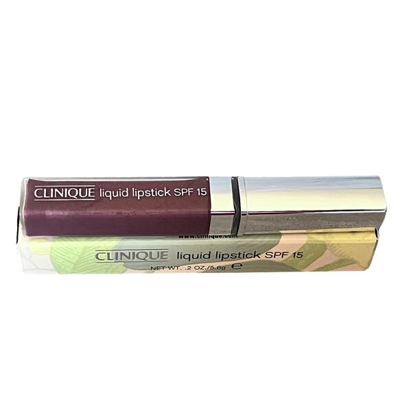 CLINIQUE Liquid Lipstick SPF 15 in RASBERRY SORBET - HTF Rare NIB - Picture 1 of 6